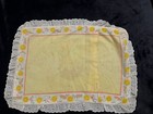 Vintage 1980s Care Bears Baby/Toddler Pillow Cover Handmade  — photo 3