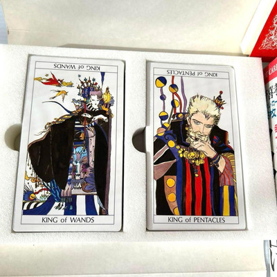 Yoshitaka Amano Fortune Telling Tarot 78 Cards Deck Art Book Final