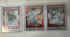 2014 Elite Extra Edition Numbered Autograph 3 Card Rookie Lot