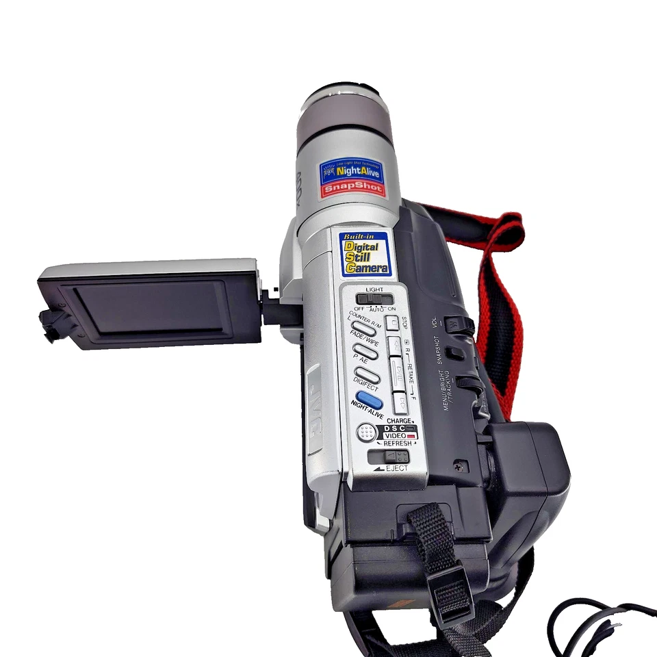 JVC GR-SXM730U Compact VHS-C Camcorder w/ Bag Remote Manual Tapes – WORKS - READ - Image 4 of 4