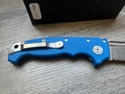 Demko Knives MG AD20S Slim Slotted Sharksfoot Blue G10 CTS-XHP Steel Exc. New — photo 6