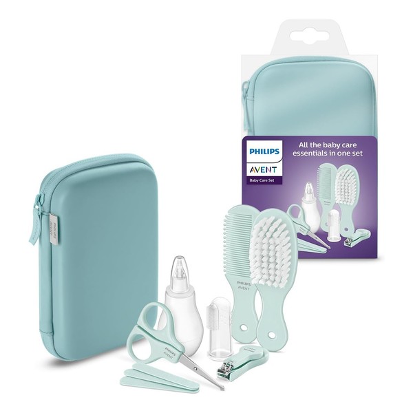 Philips Avent Set Cura Del Bambino - Tagliaunghie, Forbici, Pettine, Spazzola-image