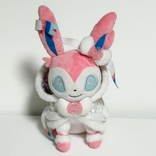Pokemon Center Original Sylveon Santa Frosty Christmas Plush Doll Japan Used