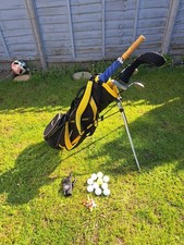 Nike SQ Machspeed Jugend JR Kinder Junior Golfschläger Set Standbag 7-12 Jahre