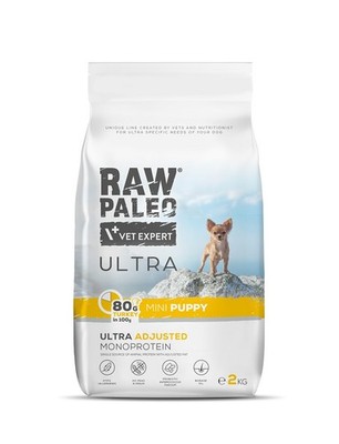 RAW PALEO Ultra Turkey Mini Puppy für Welpen kleiner Rassen Truthahn 2kg