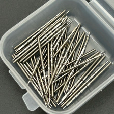10pcs Silver Watch Steel Stem Crown Kit Spare...