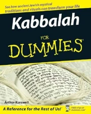 Kabbalah For Dummies - Paperback By Kurzweil, Arthur - VERY GOOD