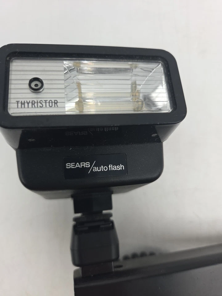 Vintage Stroboframe System Photography Flash Holder Canon Plug With Sears Flash - Image 2 of 4