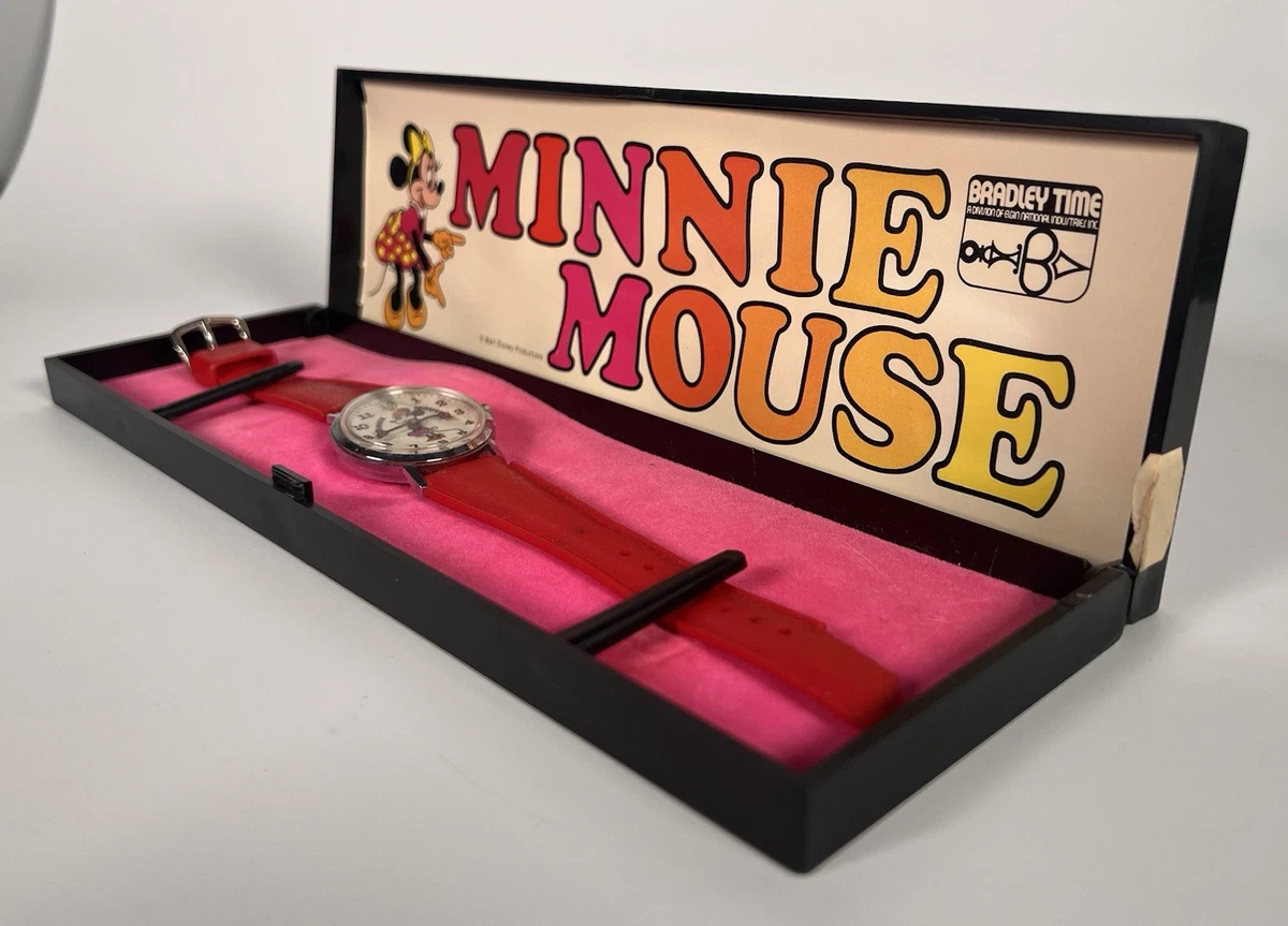 Vintage Disney Bradley Minnie Mouse Women’s Watch 25mm Swiss Made Manual Wind-up VTG Disney Bradley Minnie Mouse Swiss Manual | Mercari main image 4