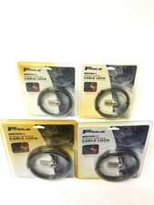 4x NEW Targus PA410U V3 Defcon CL Notebook Computer Cable Lock Galvanized Steel