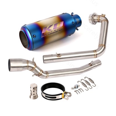 For Suzuki GSXR125 150 GSXS125 150 Exhaust System Header Link Pipe Mufflers Slip