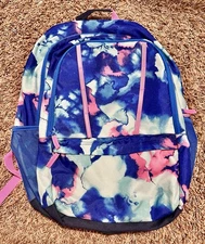 Lands’ End ClassMate Tie Dye Backpack School Camp Sports L/XL. Unused