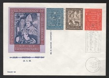 1958 Luxembourg Saint Willibrord Echternach Cover