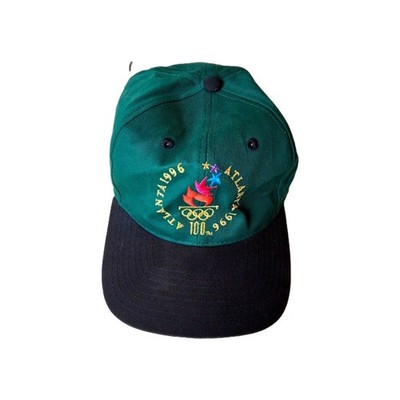Vintage Atlanta 1996 Olympics Snapback Hat Eastport Olympics Games Collection