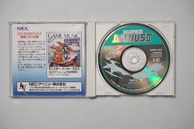 PC Engine Super CD Super Darius II Japan NEC game US Seller