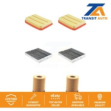 Air Cabin Engine Cartridge Oil Filters (6 Total) Kit For Mercedes-Benz GLB250