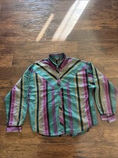 Vintage Circle T Women  s Western Shirt Size 44 8 