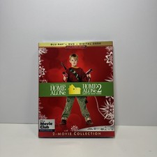 Home Alone  Home Alone 2 - Blu Ray/DVD/Digital Disney Movie Club Exclusive NEW