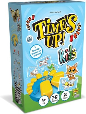 TIMES UP Asmodee KIDS Brettspiel für Kinder ITALIENISCHE VERSION Partyspiel
