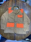 Vintage Men’s Medium Saf-T-Bak Hunting Jacket Tan Blaze Orange Made in USA — photo 6