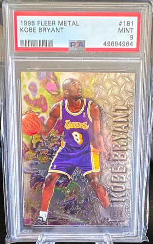 Kobe Bryant #181 1996 Fleer Metal card