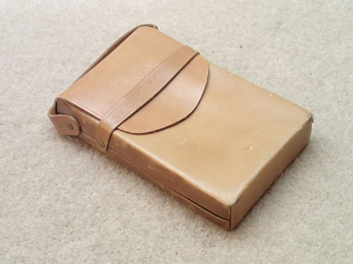 Polaroid Leather Storage Case for Original SX-70 Camera Polaroid Leather Storage Case for Original SX-70 Camera