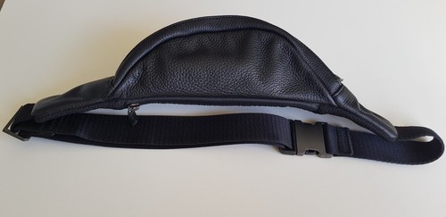Sac Banane Cuir Noir Lacoste - Foto 4 di 12