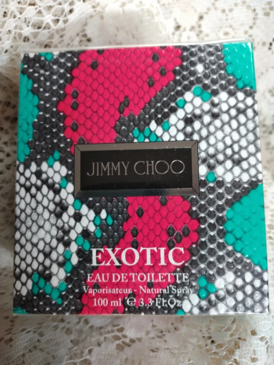 JIMMY CHOO EXOTIC 2015 EDT Perfume for Women 3.3 NIB Sealed Ltd