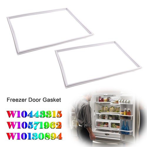 2X W10443315 Freezer Door Gasket for Kenmore Refrigerator W10571962 W10130894 S2