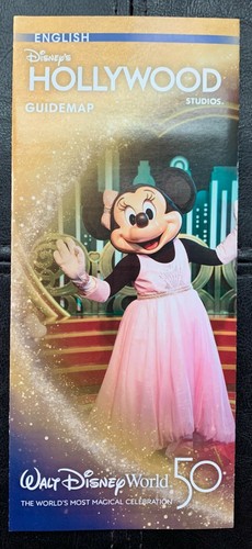 NEW 50th Anniversary 2023 Walt Disney World Theme Park Brochures- 8 Maps + Bonus - Picture 4 of 9