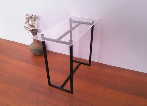 BREAKFAST BAR TABLE + Stool 1:6 Scale,Miniature Furniture,Contemporary Design - Picture 3 of 14