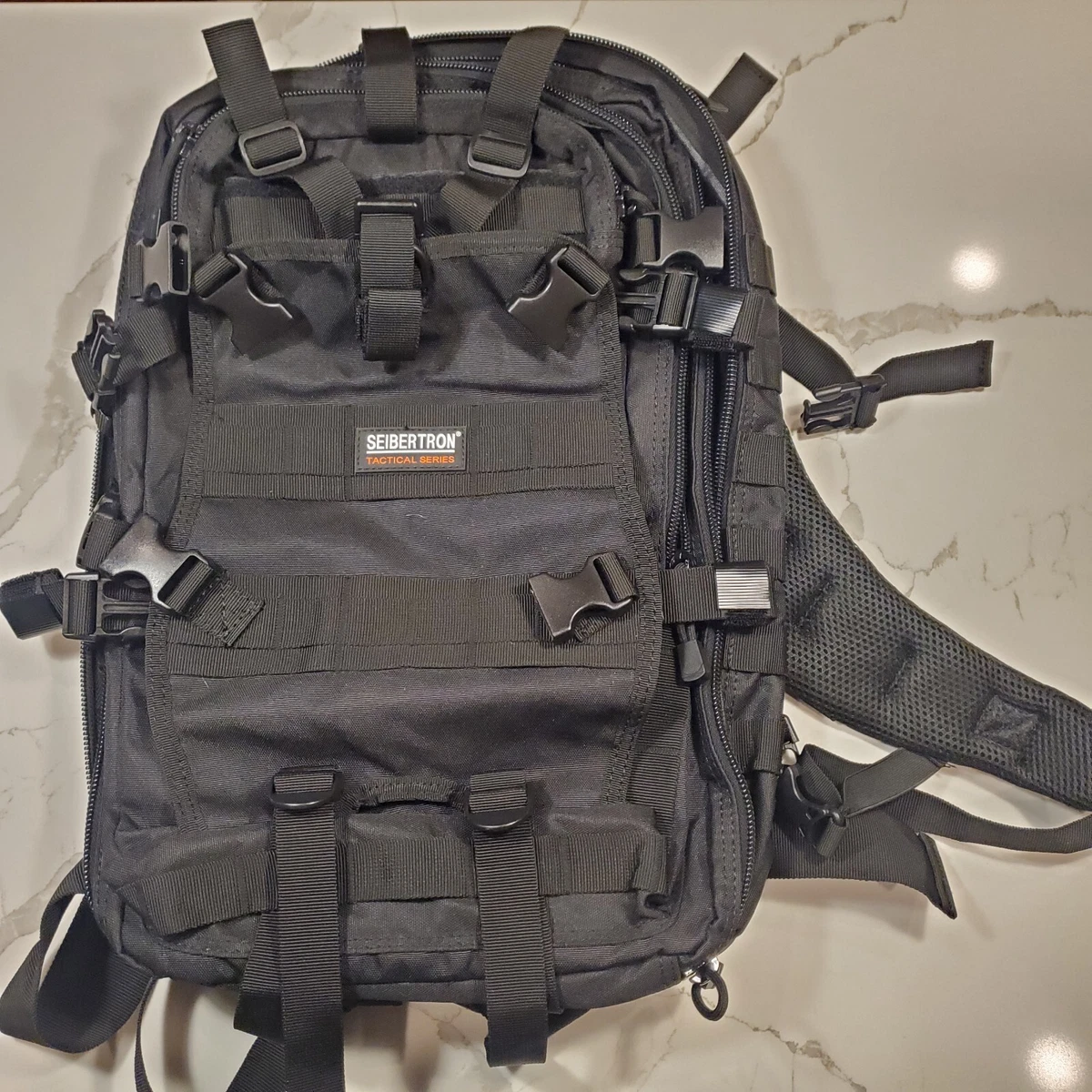 Seibertron Tactical Backpack Range Military Hunting Rushpack Black Swat Japan