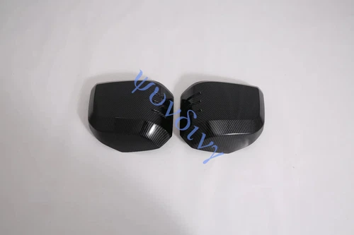 >2019 20 2021 FOR TOYOTA HIACE 300 COMMUTER CARBON FIBER SIDE MIRROR COVER TRIM