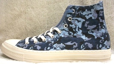 blue camo converse