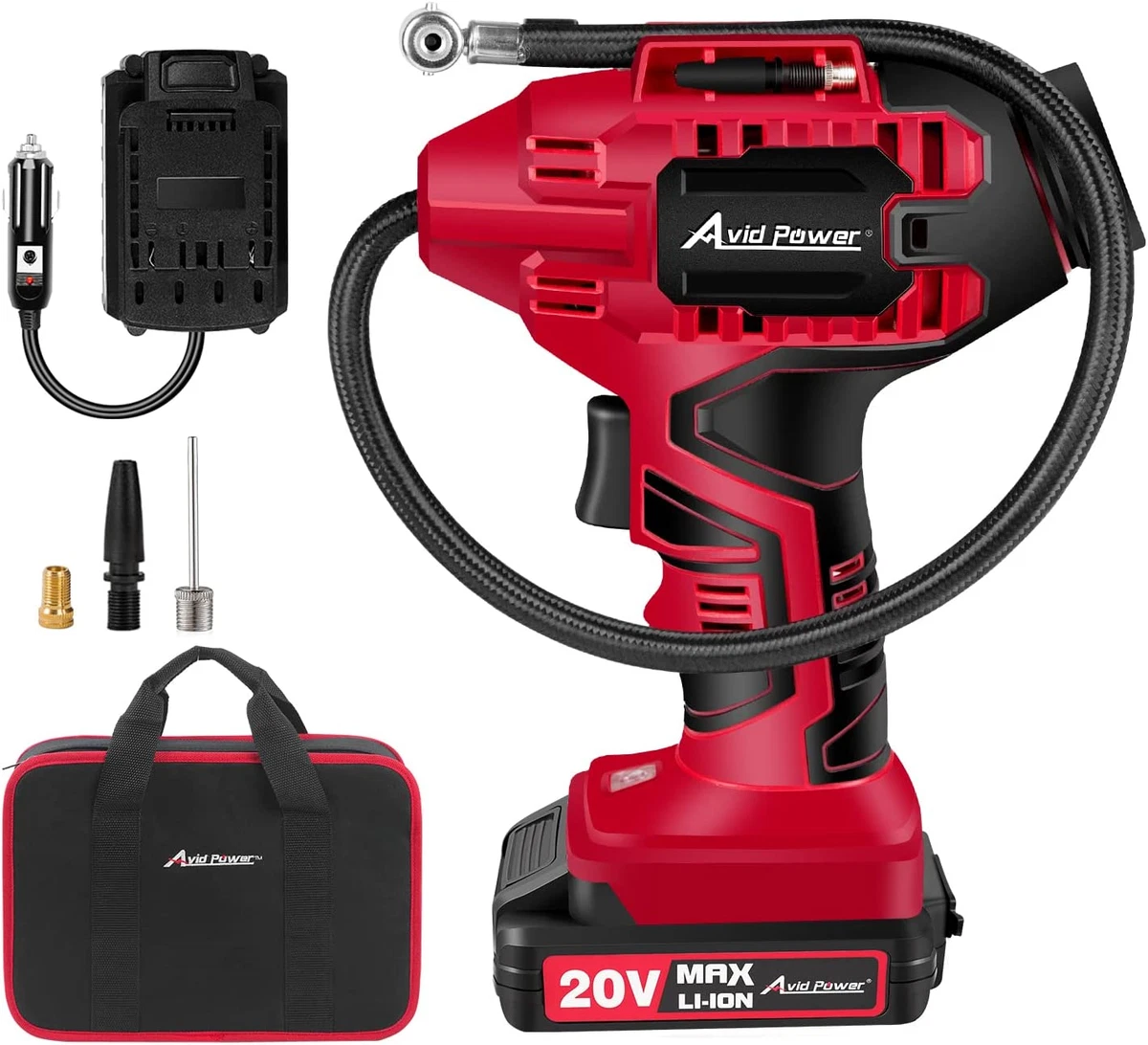 Cordless car sale tire pump