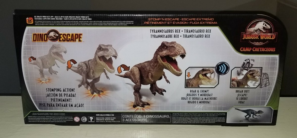 Jurassic World Tyrannosaurus Rex Dino Stomp Escape Netflix Camp