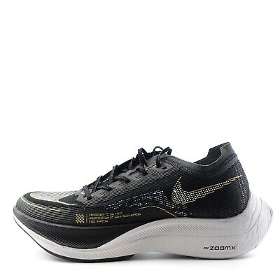Nike ZoomX Vaporfly Next% 2 Black Gold White Running CU4111 Nike ZoomX Vaporfly Next% 2 Black Gold White Running CU4111