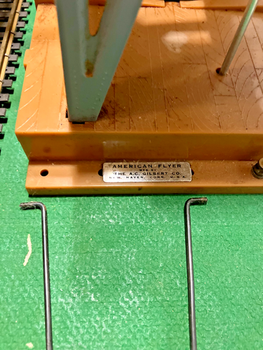 ACCESORIO CARGADOR REGISTRO DE FUNCIONAMIENTO AMERICAN FLYER CALIBRE S #787 CON BOTÓN DE CONTROL - Imagen 4 de 9