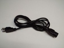 Qty2- 3 Pin AC Power Cord Cable for PC Desktop Computer TV and other Equipment