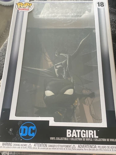Funko Pop! Comic Book Cover Hard Clear Case DC Universe Batgirl Collection New