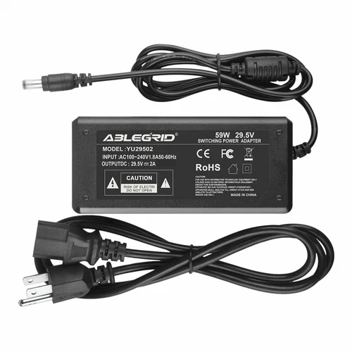 29.4V 2A AC Adapter Charger For Swagtron Swagger Electric E-Scooter Power Supply