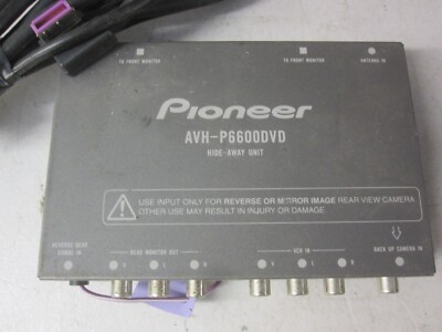 Pioneer AVH-P6600DVD Hide-Away Unit Module CXC2408 with Cables