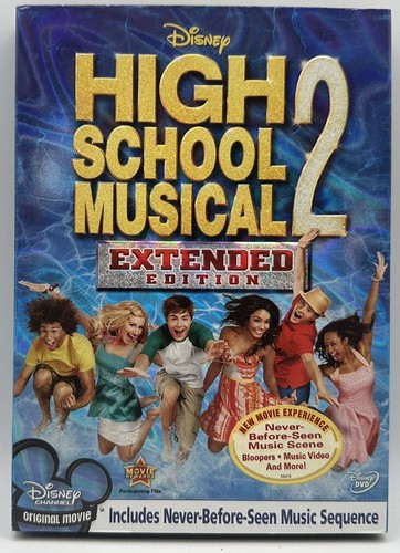 High School Musical 2 Extended Edition Zac Efron Vanessa Hudgens 2007