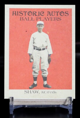 Red 2019 Historic Autographs Federal League Base - You Pick