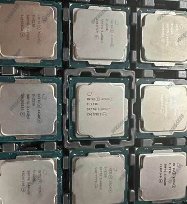 Intel Xeon E-2236 CPU SRF7G 3.4GHz 6Cores 12Threads 80W LGA1151 processor