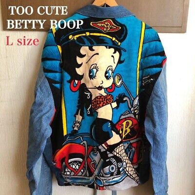 90´s TOO CUTE BETTY BOOP Gジャン USA製-