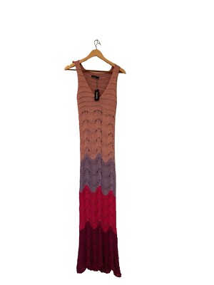 crochet contrast scallop scoop beach dress Crochet Contrast Scallop Scoop Beach Dress