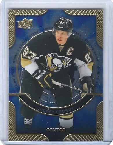 2013-14 Upper Deck Shining Stars Centers #C-8 Sidney Crosby - Bild 1 von 2