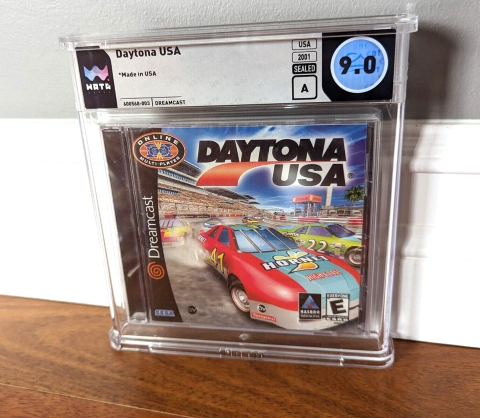 NEW ✹ Daytona USA ✹ SEGA DREAMCAST ✹ WATA 9.0 A GRADED VIDEO GAME ✹ CGC VGA - Image 2 of 4