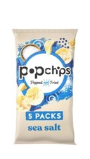 Popchips Sea Salt And Vinegar Flavour Snacks Gluten Free 4 x 5 - 20 PACK X 17G